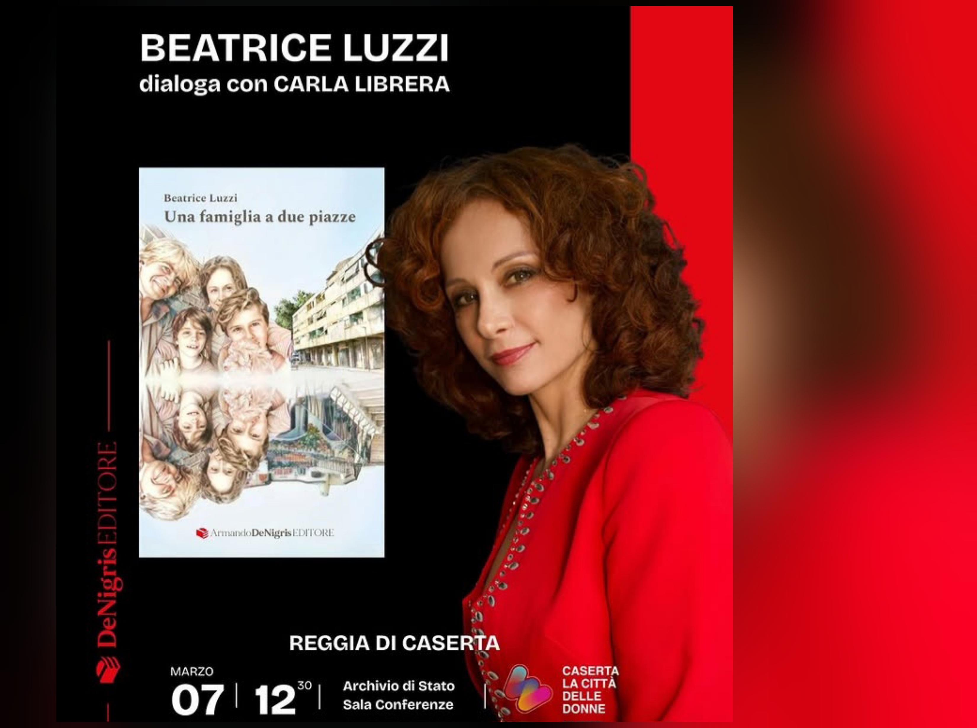 Presentazione Una famiglia a due piazze_Caserta Città delle Donne
